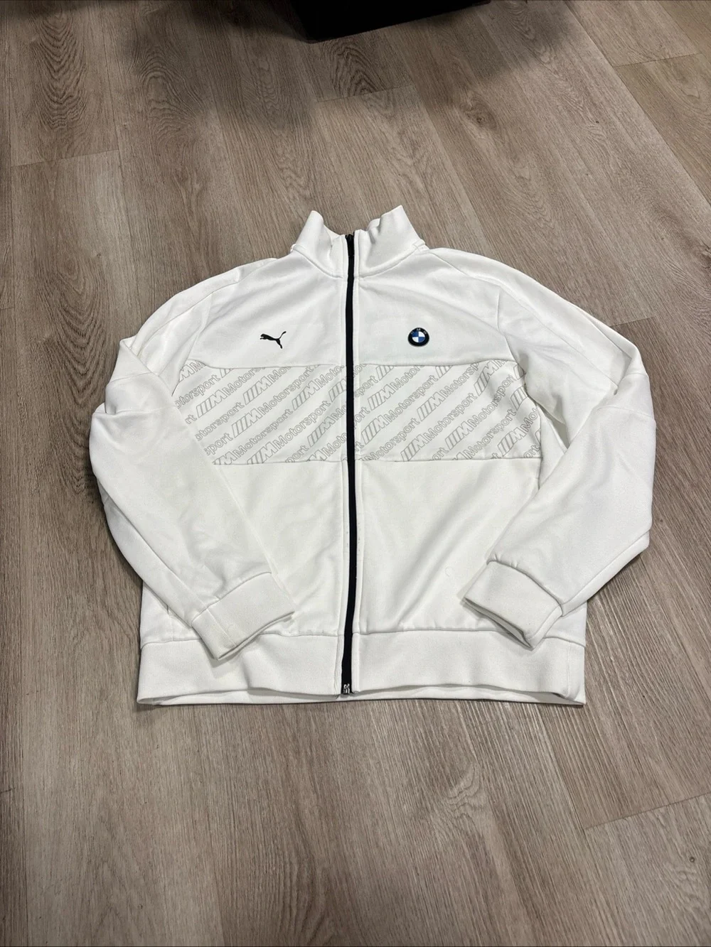Puma BMW M Motorsport T7 Track Jacket  Full Zip Men's L